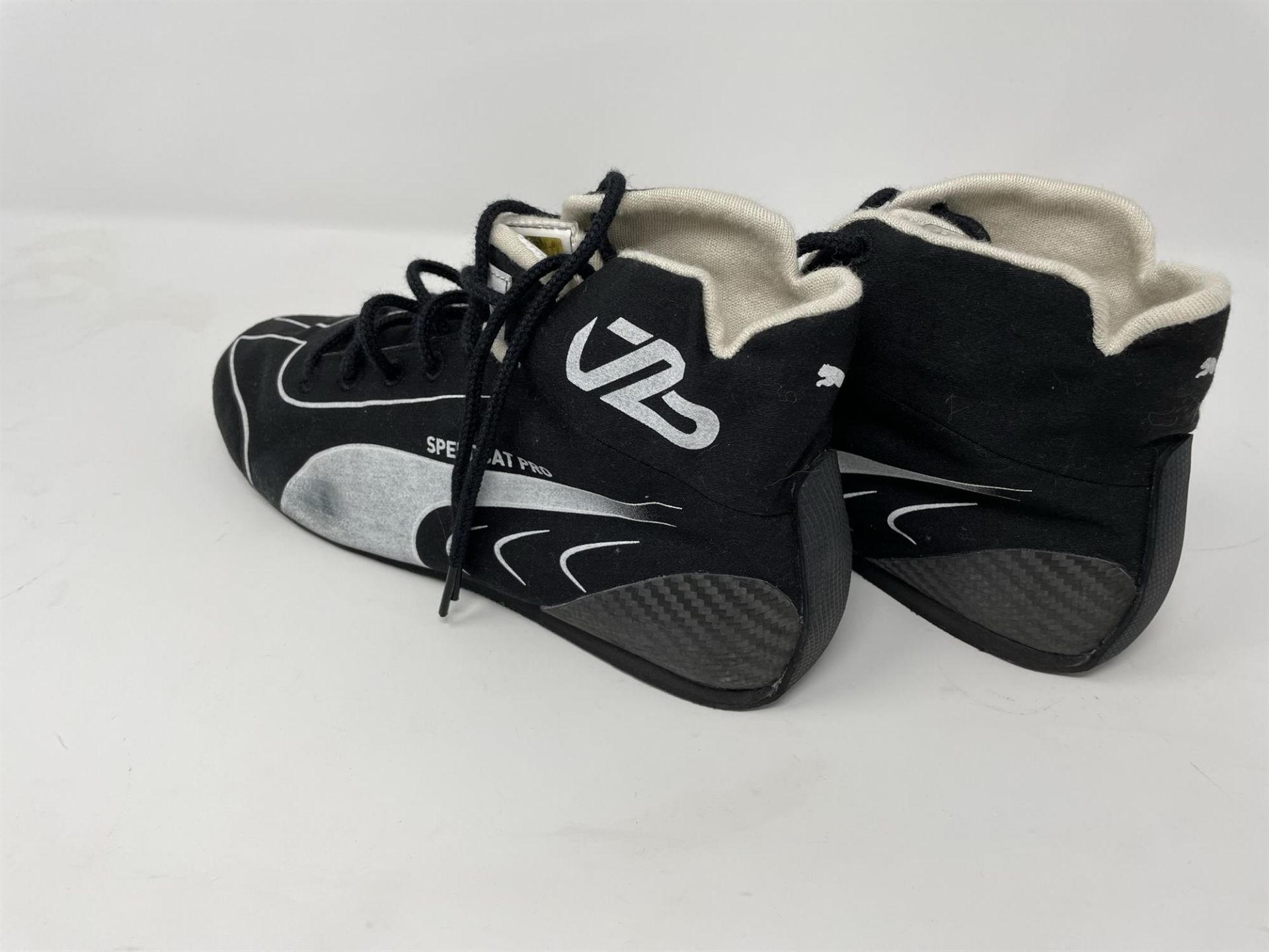 Charity Lot: Valtteri Bottas' Race Boots worn at the 2020 Imola GP Weekend - Image 3 of 8