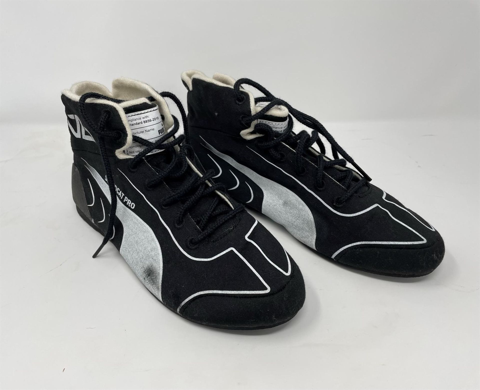Charity Lot: Valtteri Bottas' Race Boots worn at the 2020 Imola GP Weekend - Image 2 of 8