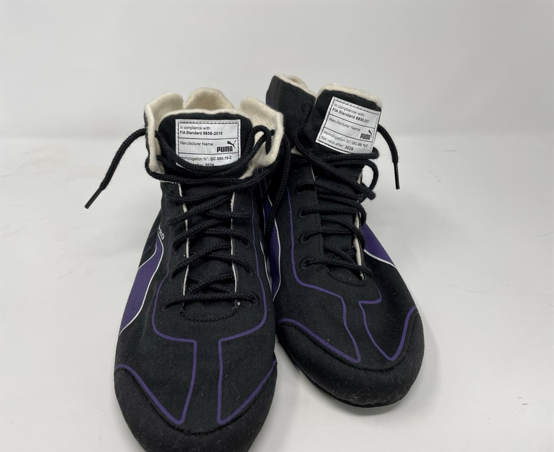 Charity Lot: Lewis Hamilton's Race Boots worn at the Imola 2020 Race Weekend - Image 7 of 10