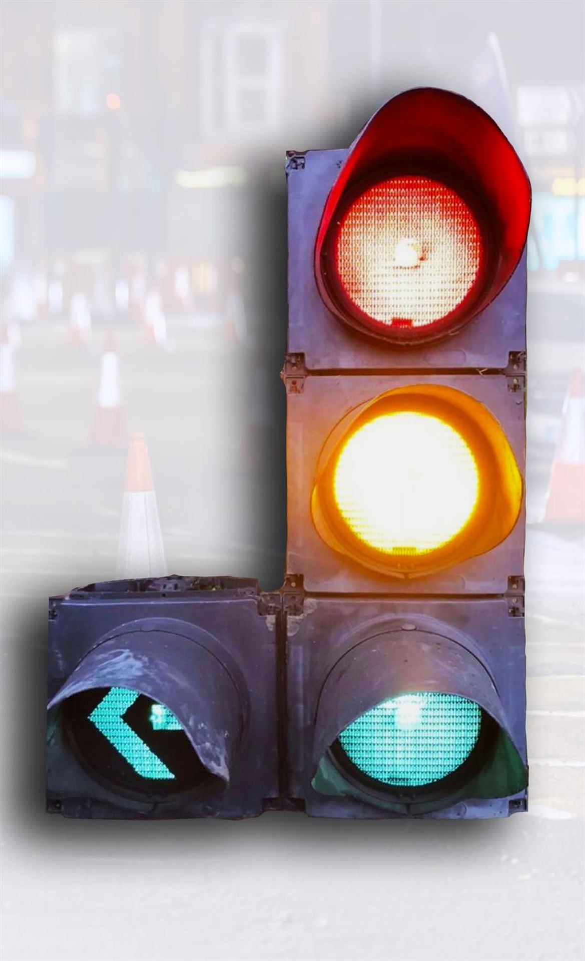 Traffic Lights with Left Turn Filter