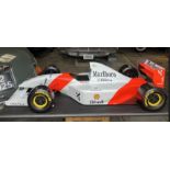 Superb Hand-Built Ayrton Senna McLaren Large Scale Display Model