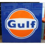 Large Gulf Forecourt Sign Unframed