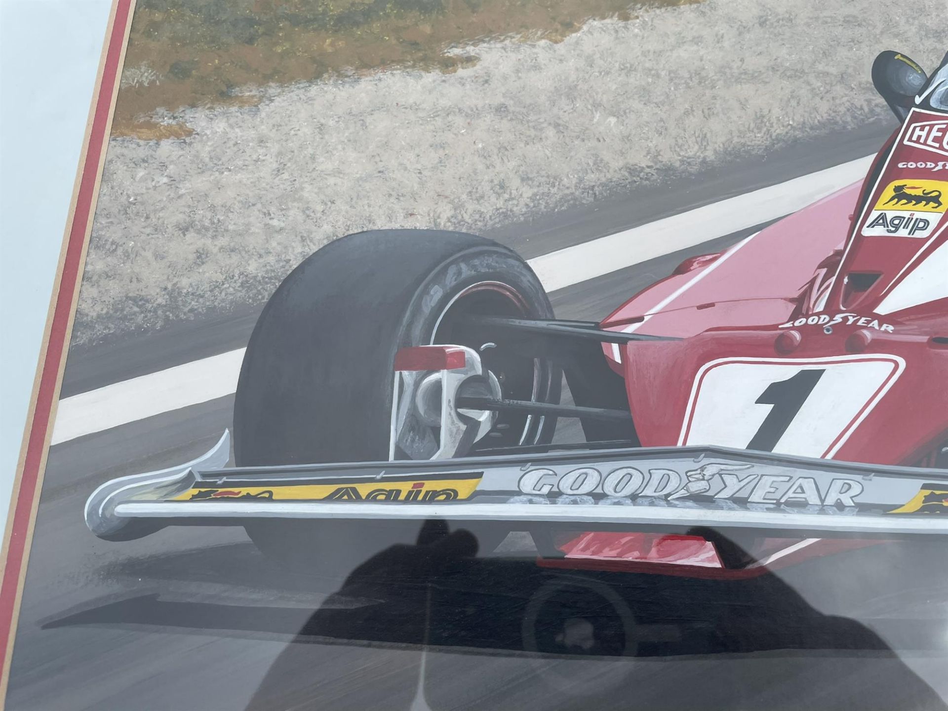 Assorted Racing Ferrari Framed Prints - Image 6 of 9