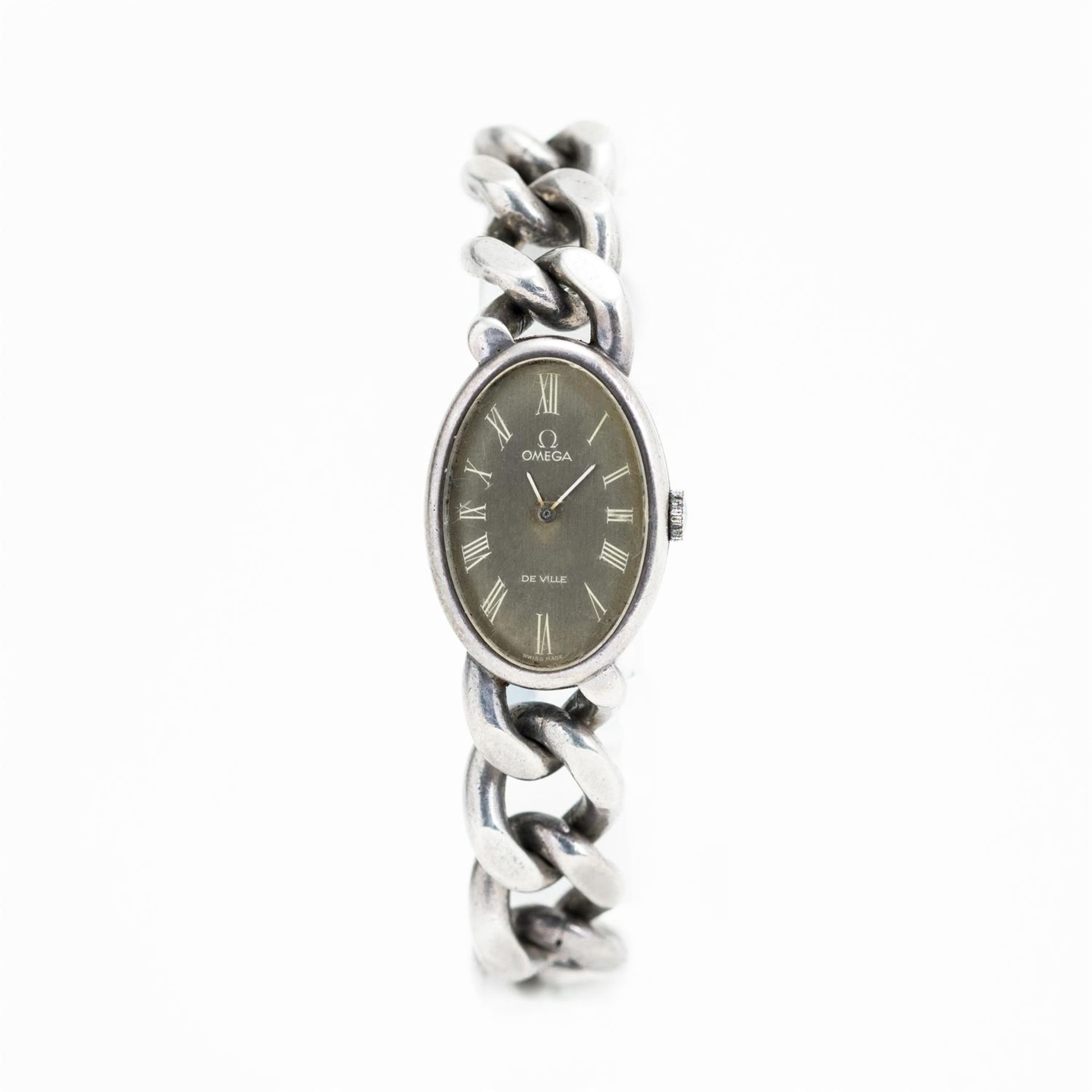 Omega Jeux D'Argent Silver Bracelet Watch - Image 2 of 4