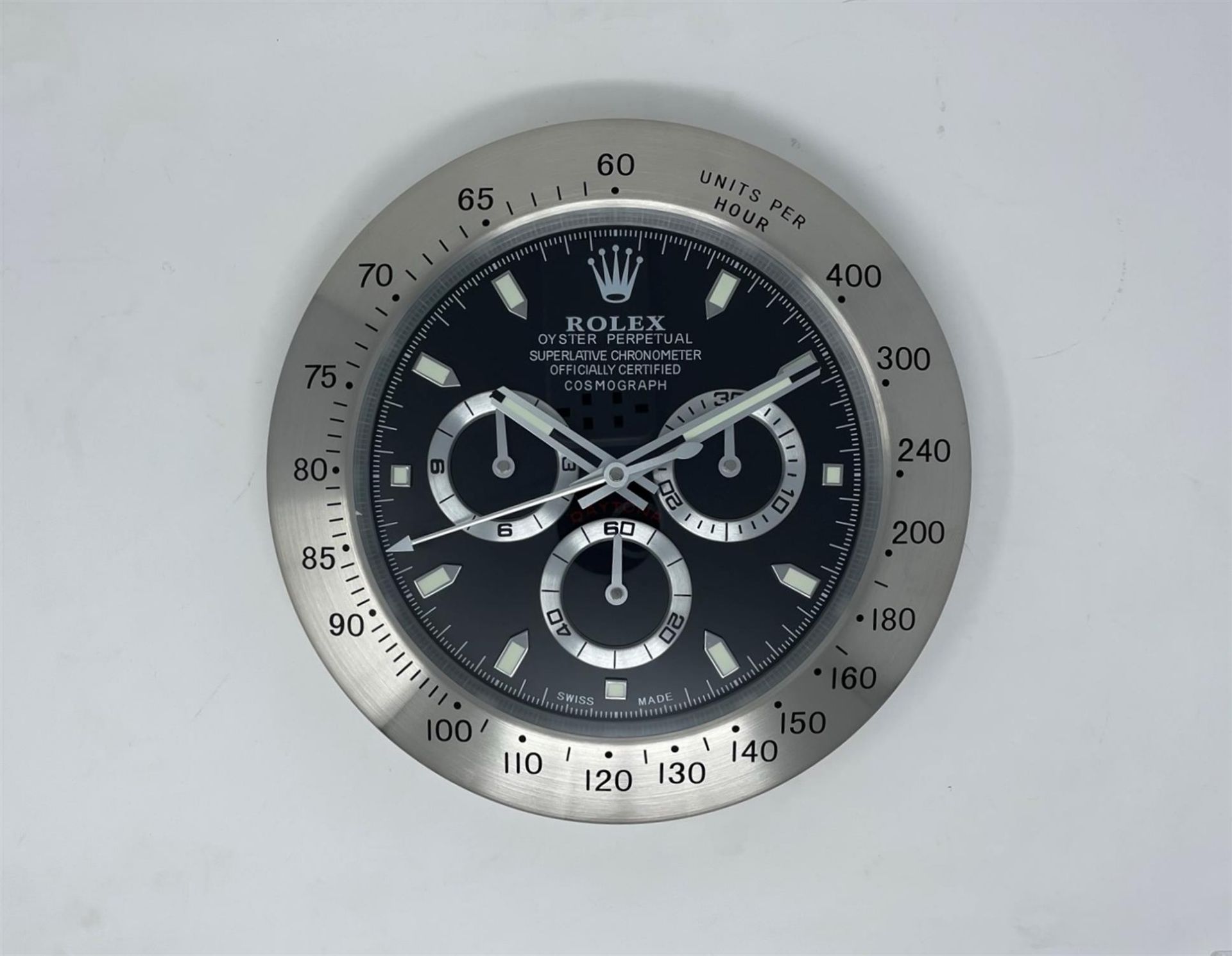 Dealer Display Wall Clock with Stainless-Steel Bezel* - Image 10 of 10