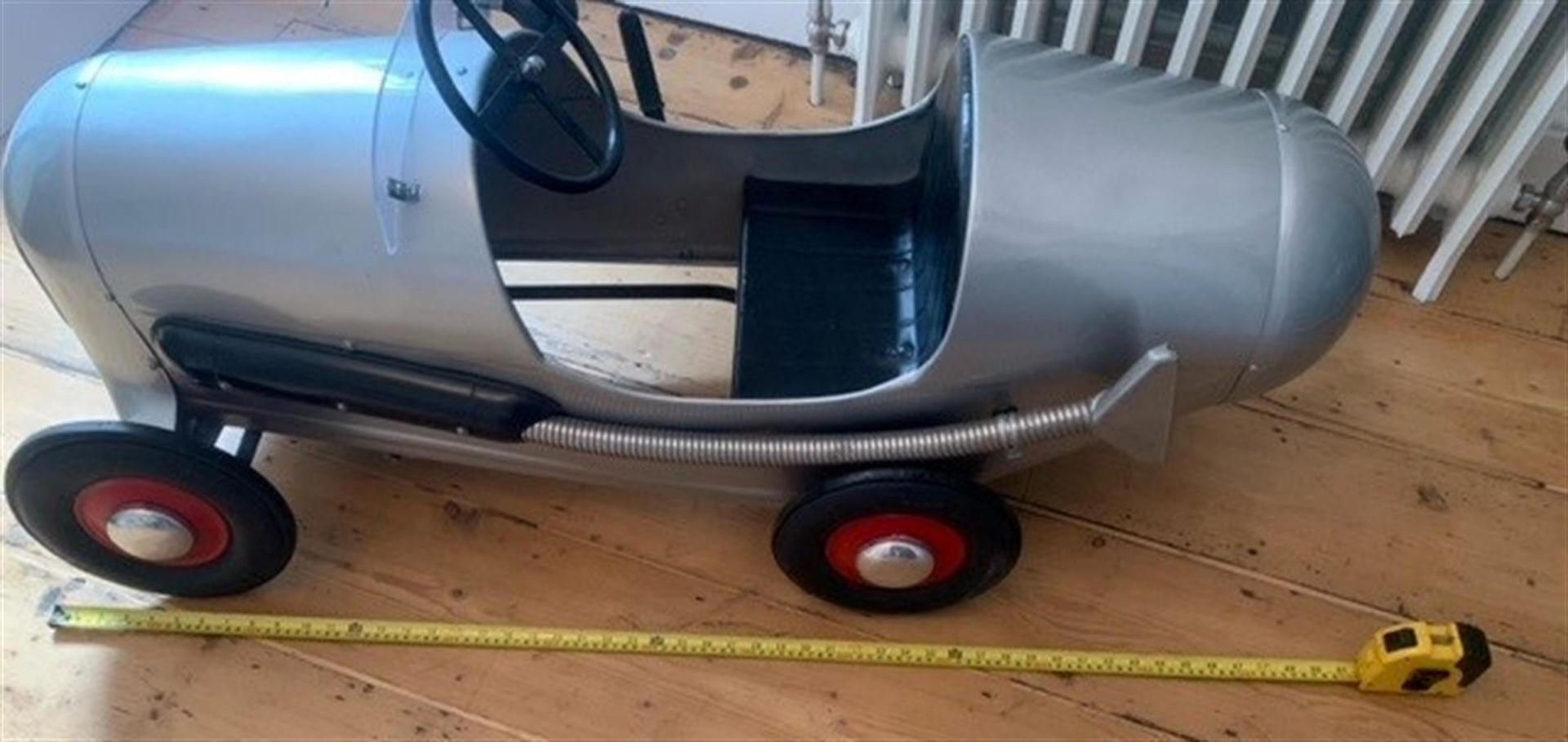 c.1950s Tri-ang Brooklands Racer Pedal Car Restored to a High Standard - Image 5 of 5