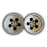 A Brace of Original Lamborghini Countach Front Wheels