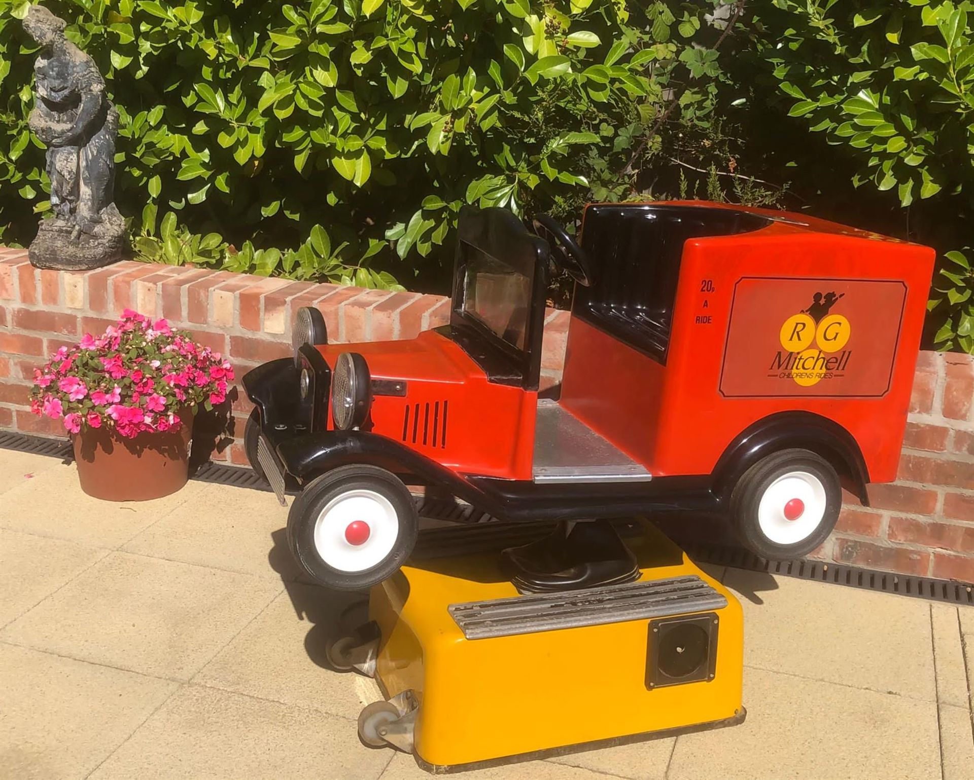 A Fantastic Original Childrens 'Ride' in the form of a Postal Van. - Image 2 of 10