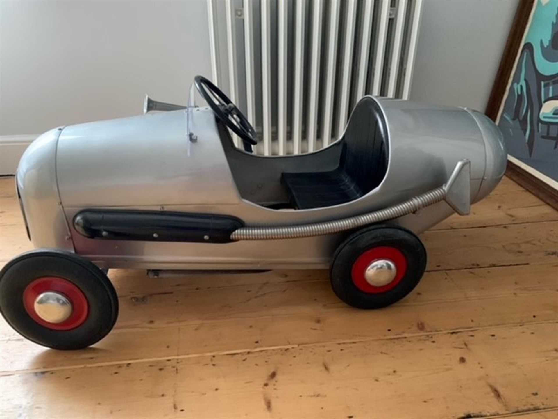 c.1950s Tri-ang Brooklands Racer Pedal Car Restored to a High Standard