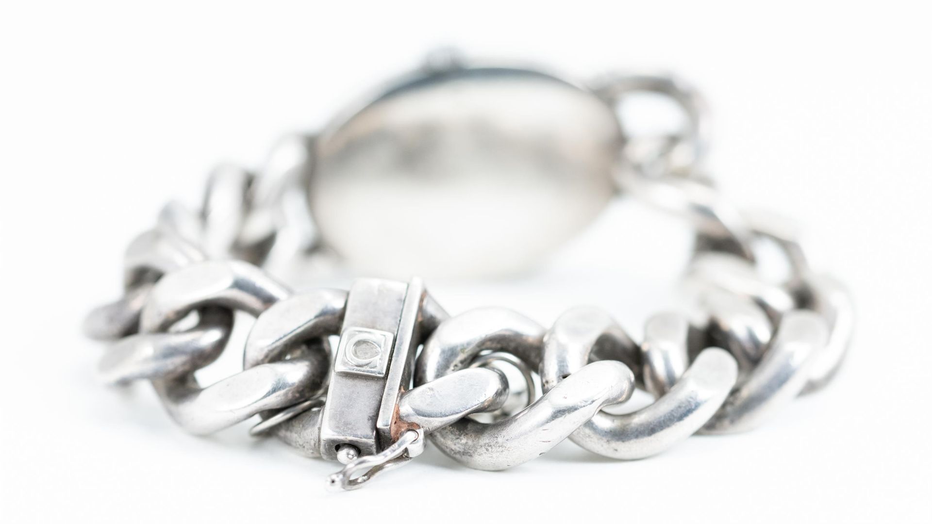 Omega Jeux D'Argent Silver Bracelet Watch - Image 3 of 4
