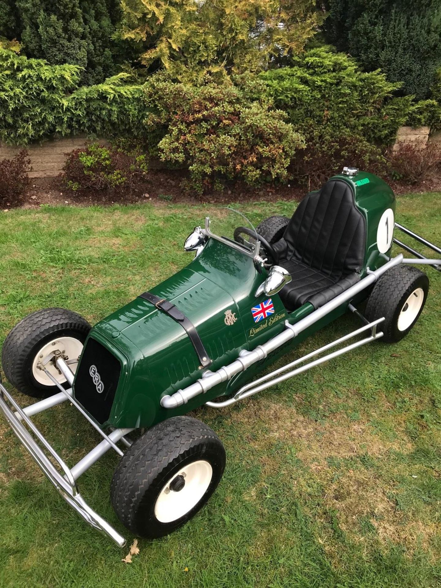 ERA-Inspired Petrol Powered Childs' Single Seat Racing Car - Image 6 of 10