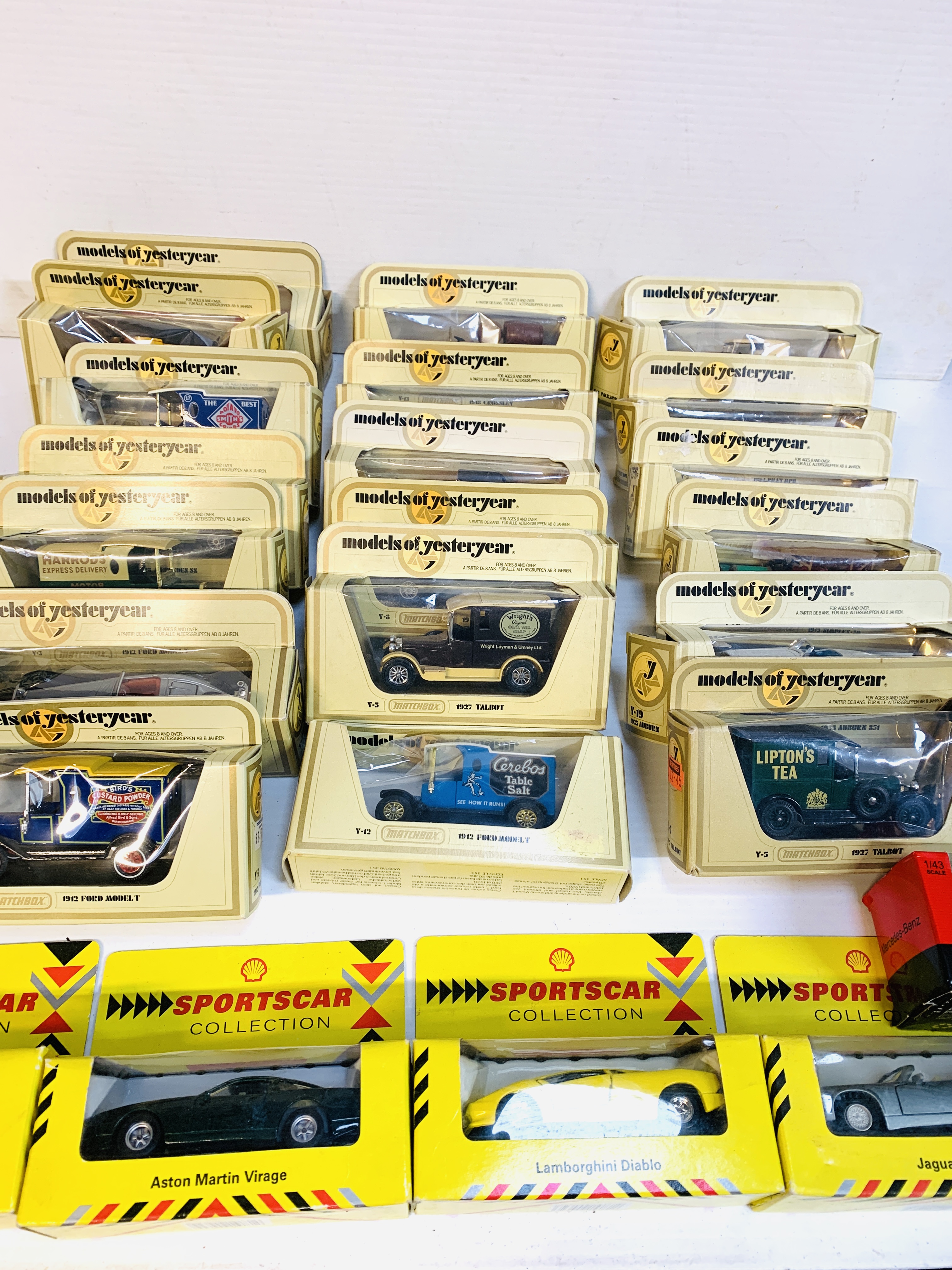 Nineteen boxed Matchbox Models of Yesteryear, including delivery vans and cars - Image 3 of 4