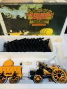 Hornby Railways Stephenson's Rocket model locomotive steam engine, boxed.