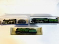 Three '00' gauge locomotives