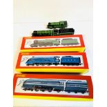 Five Hornby locomotives and two others