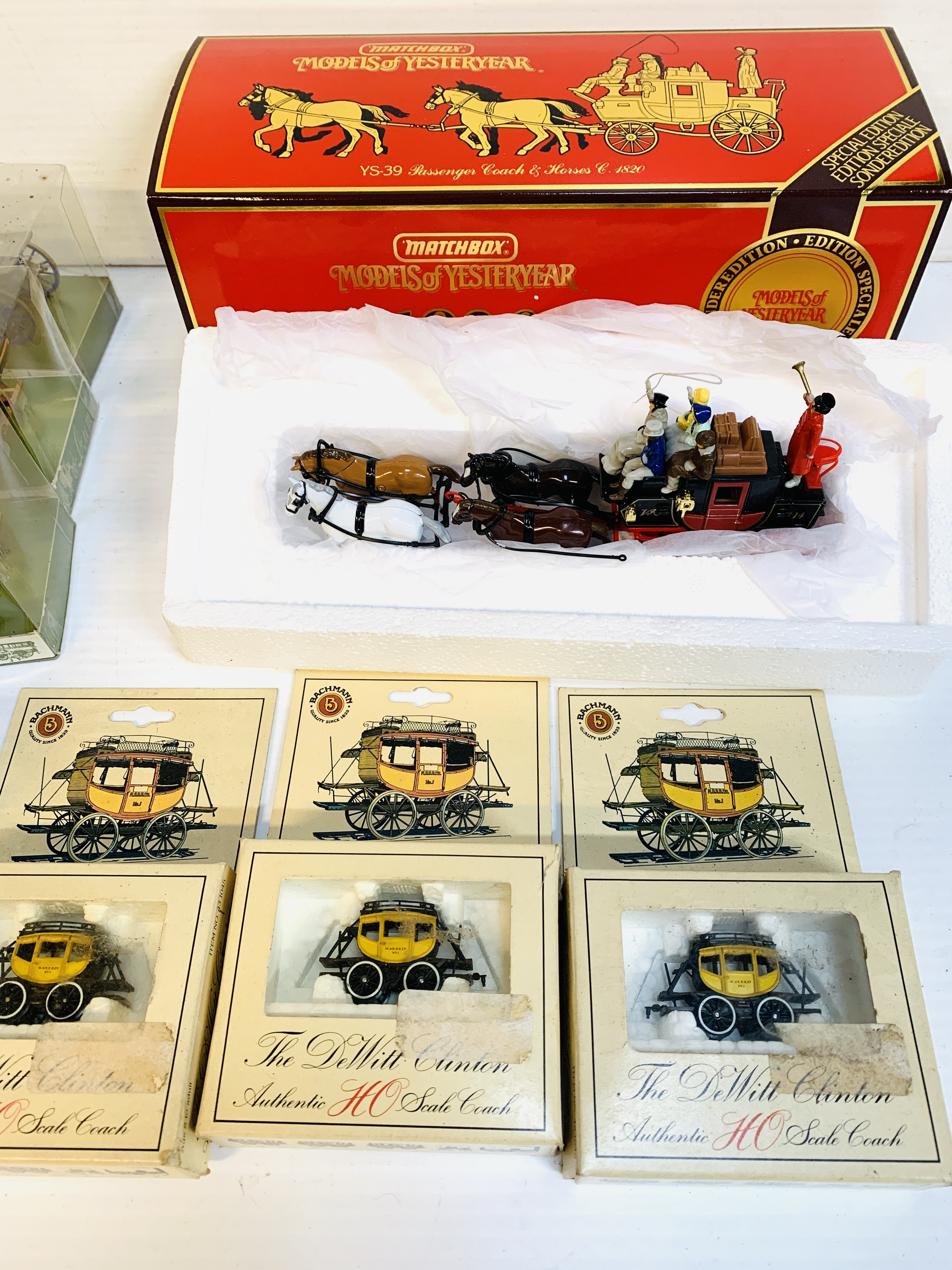 Matchbox Models of Yesteryear passenger coach and horses. - Image 2 of 4