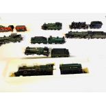 Eight assorted model locomotives