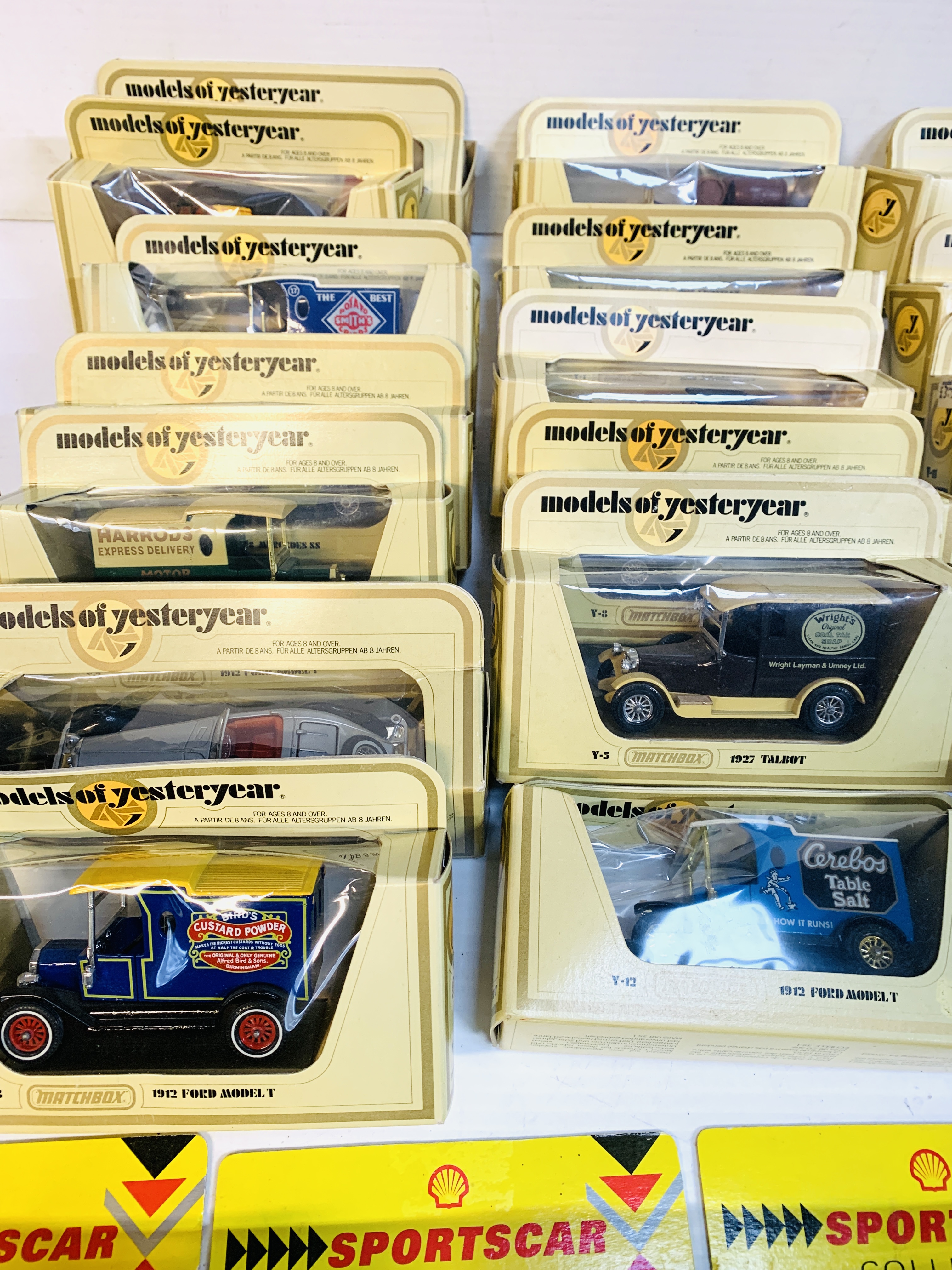 Nineteen boxed Matchbox Models of Yesteryear, including delivery vans and cars - Image 2 of 4