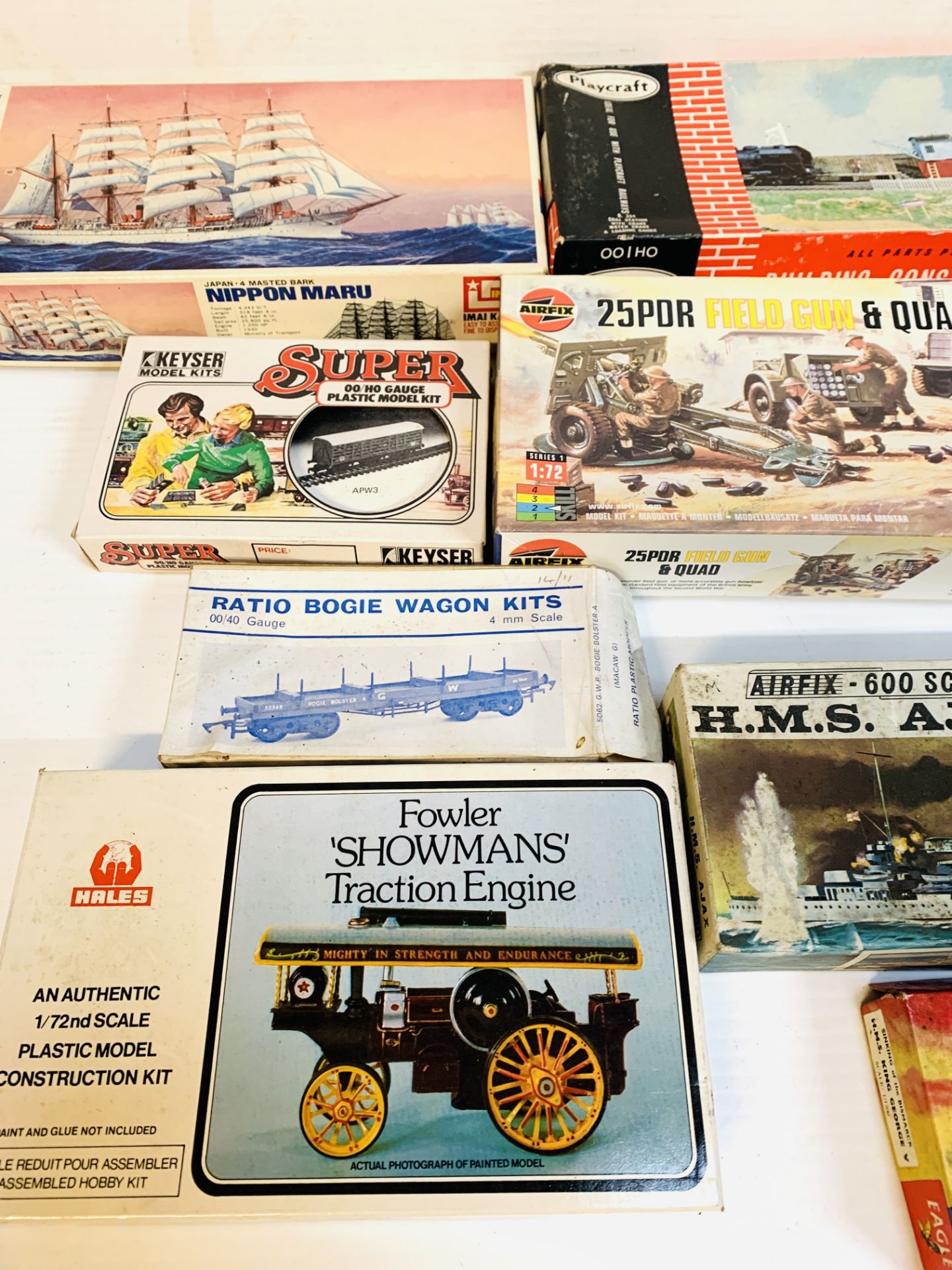 Ten boxed plastic model kits - Image 3 of 4