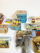 Fifteen various plastic model kits