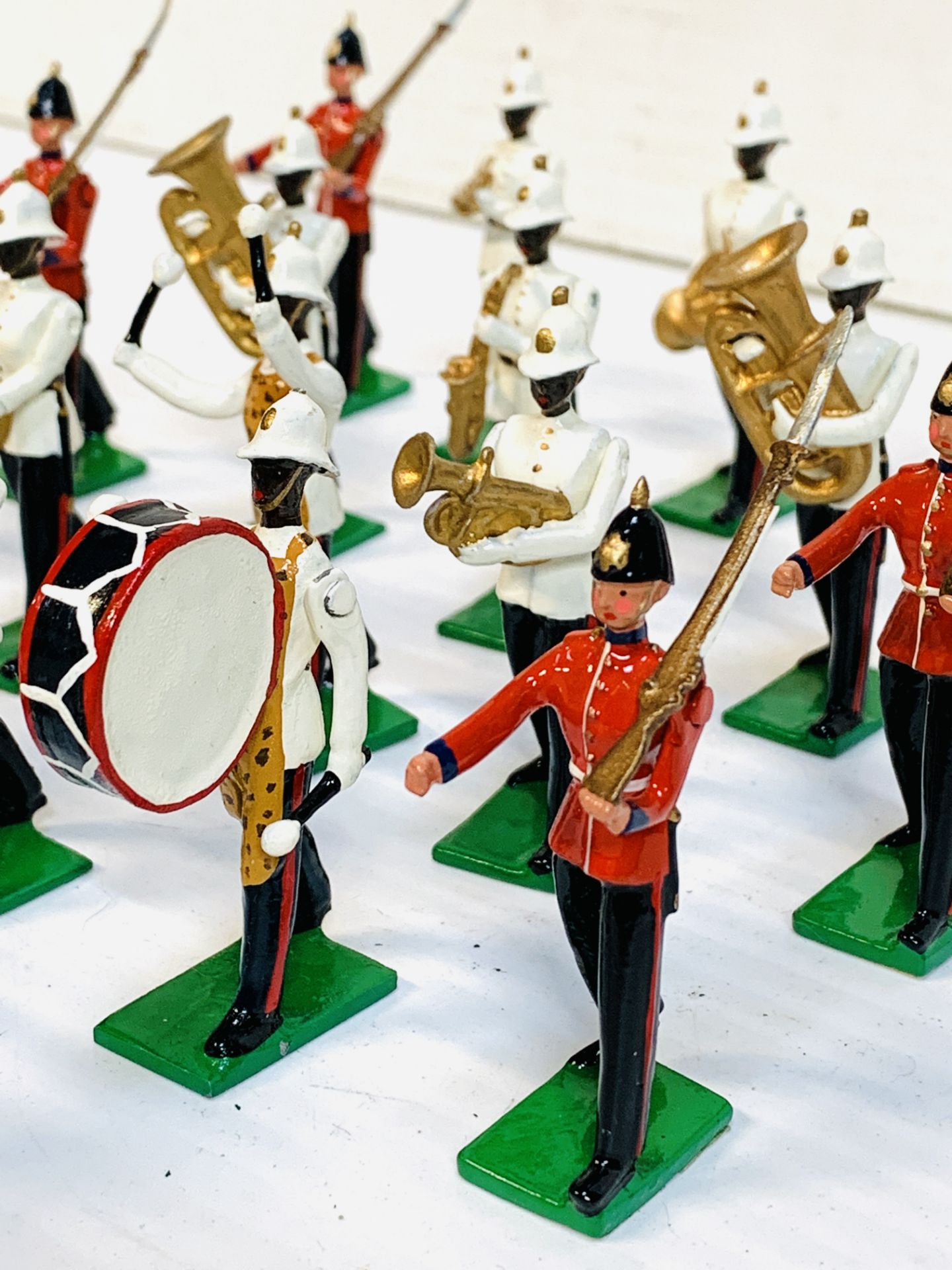 Collection of marching band and infantry lead soldiers - Bild 2 aus 5
