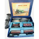 A boxed Hornby tinplate clockwork 'O' gauge train set
