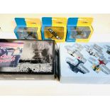 Collection of Corgi diecast airplanes