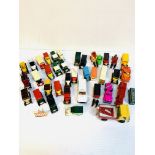 A quantity of diecast model cars and lorries, including Days Gone and Lledo.