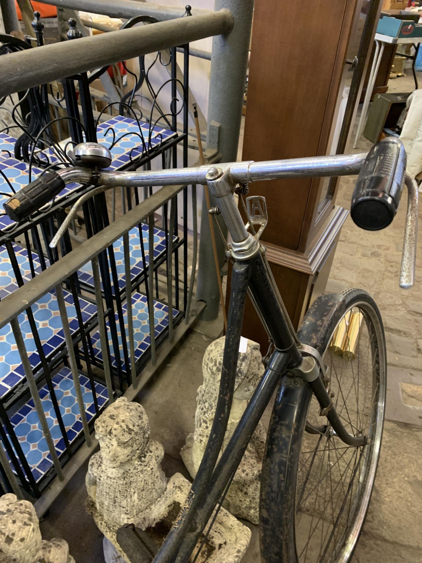 Armstrong Ladies 22" Loop Frame Bicycle Circa 1920's - Image 2 of 7