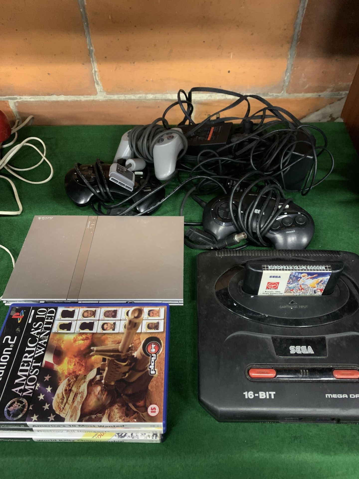 Sega Megadrive II and other items