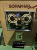 Rotamint super wall-mounted slot machine