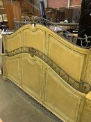 French Empire style panelled bedstead
