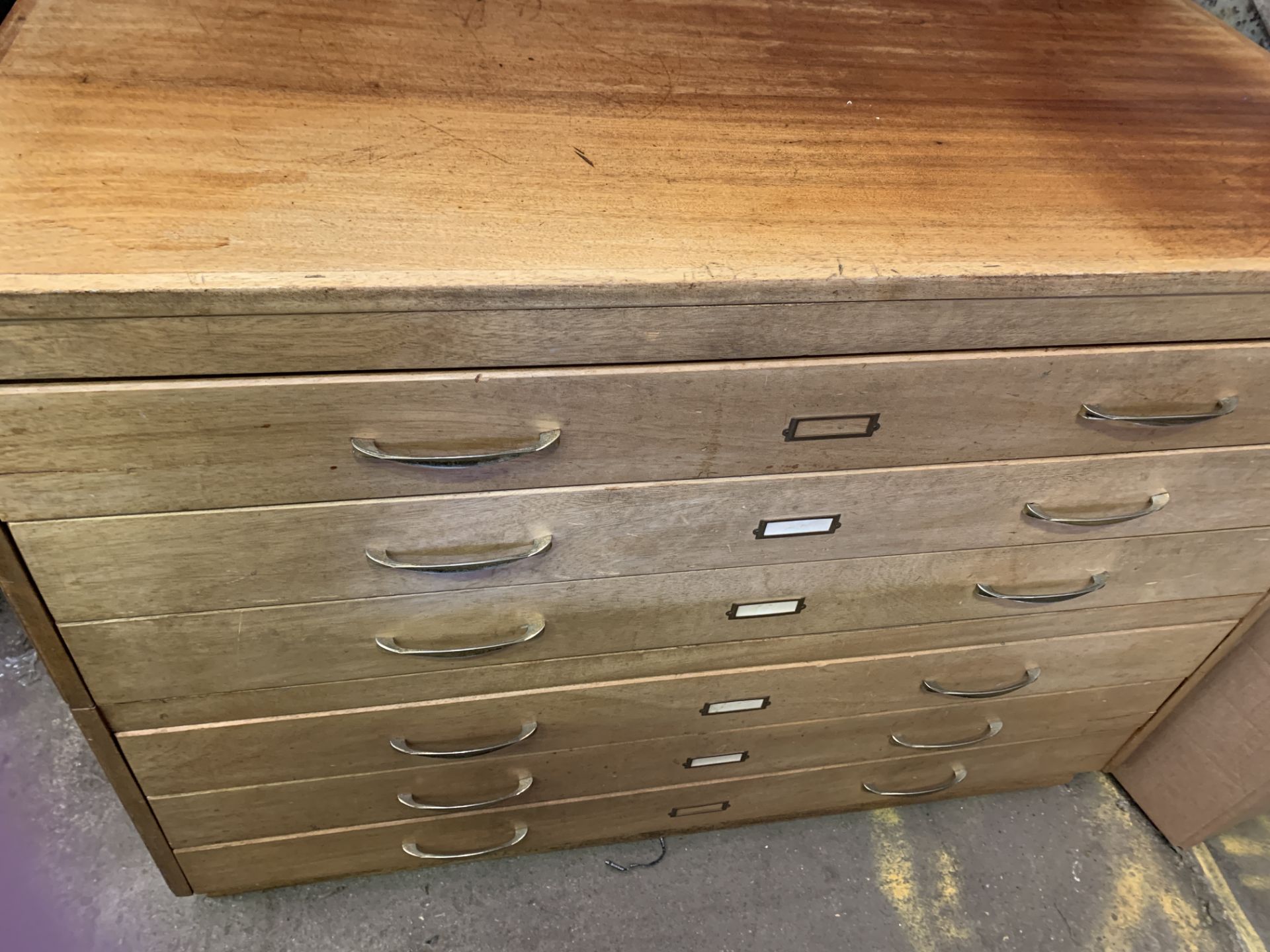 Six drawer plan chest - Image 4 of 6