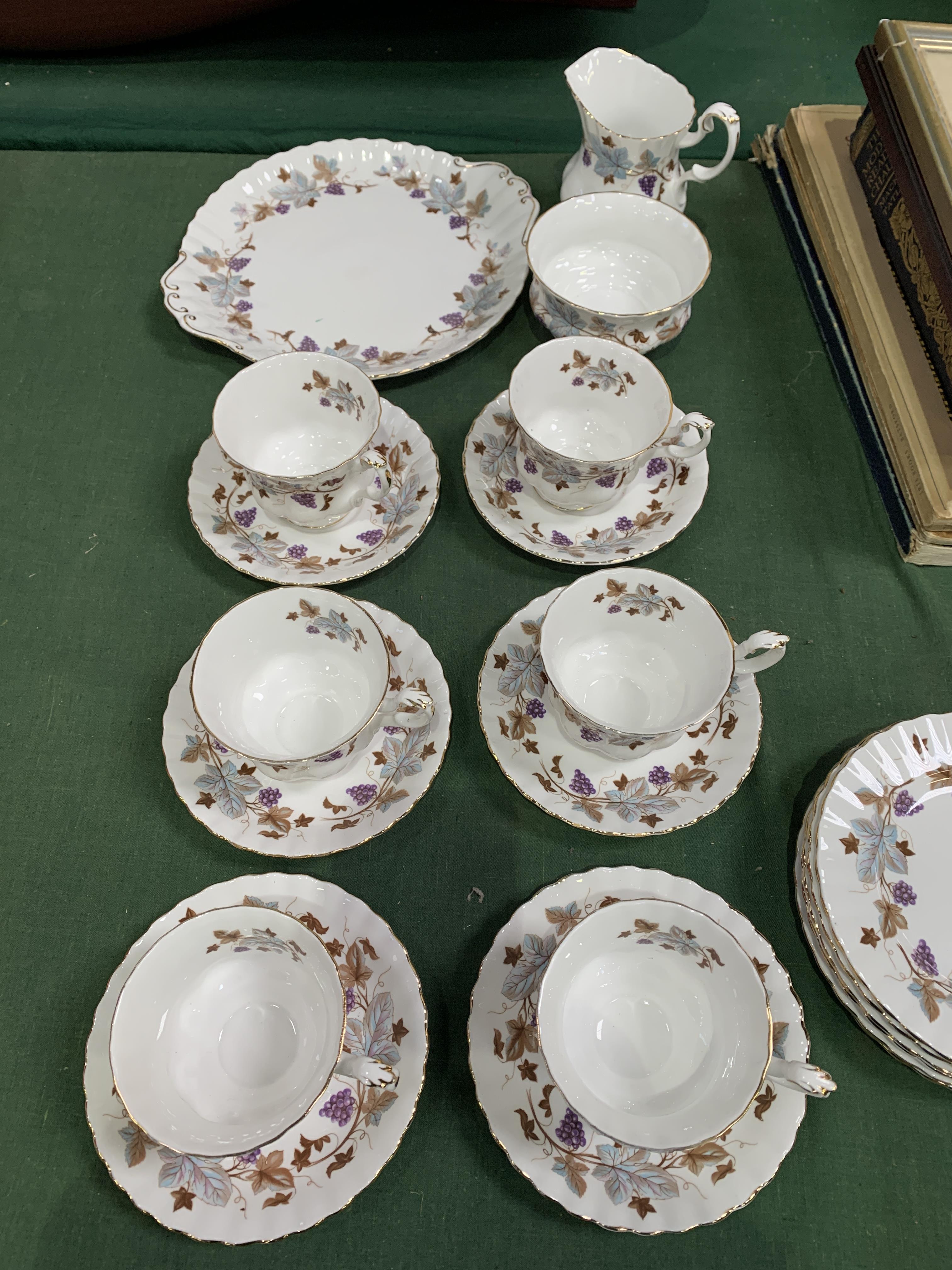 Royal Albert 'Lorraine' tea set