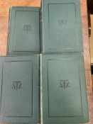 Eleven volumes of works by Thackeray
