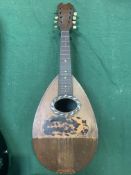 Ozark mandolin in hard case; together with a Lucciana mandolin (as found)