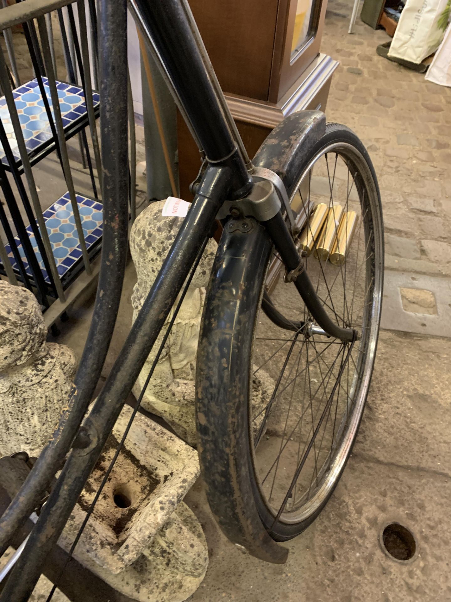 Armstrong Ladies 22" Loop Frame Bicycle Circa 1920's - Image 6 of 7