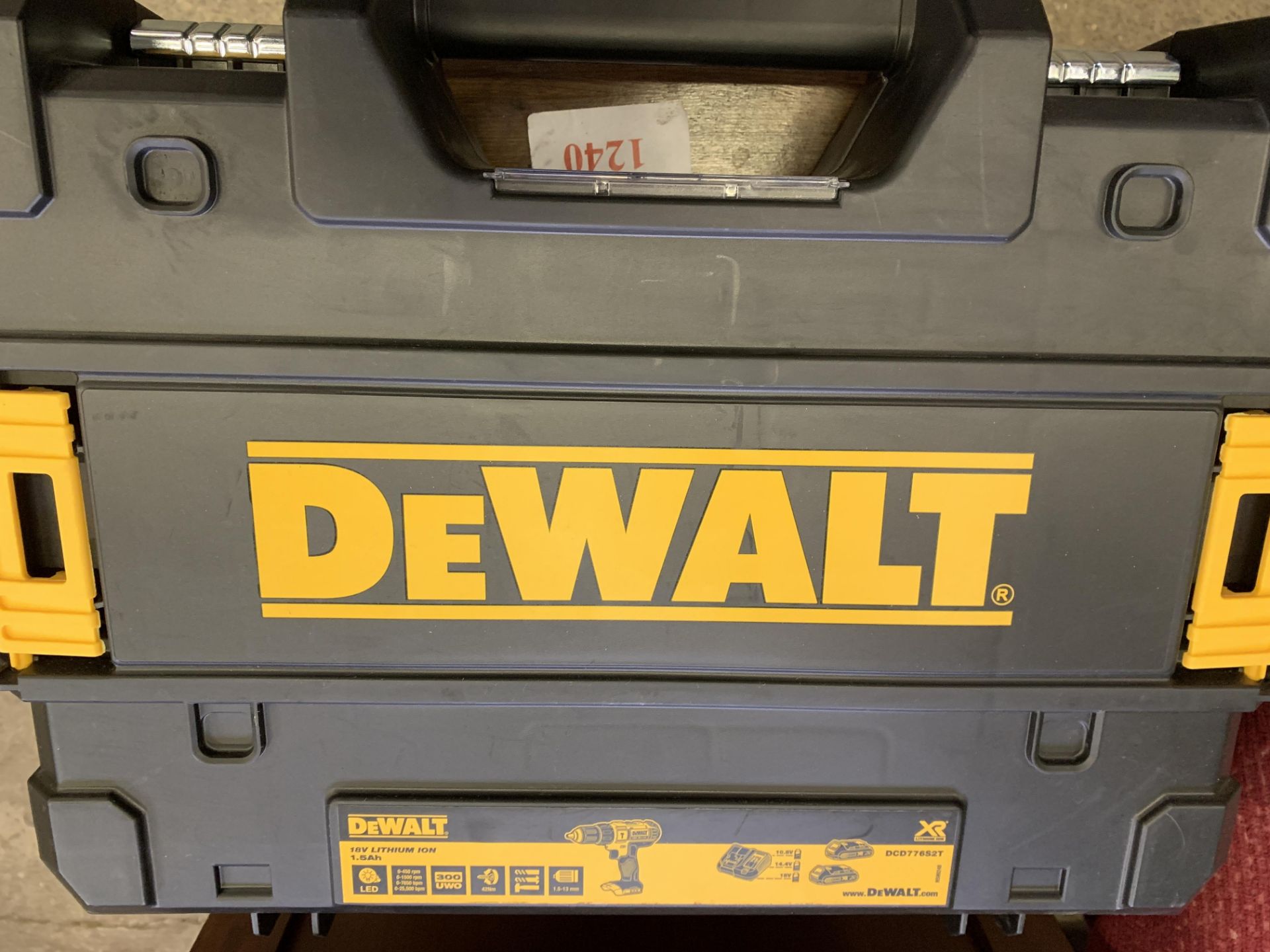 DeWalt XR li-ion cordless drill - Bild 5 aus 5