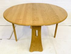 Ercol drop side gate leg table