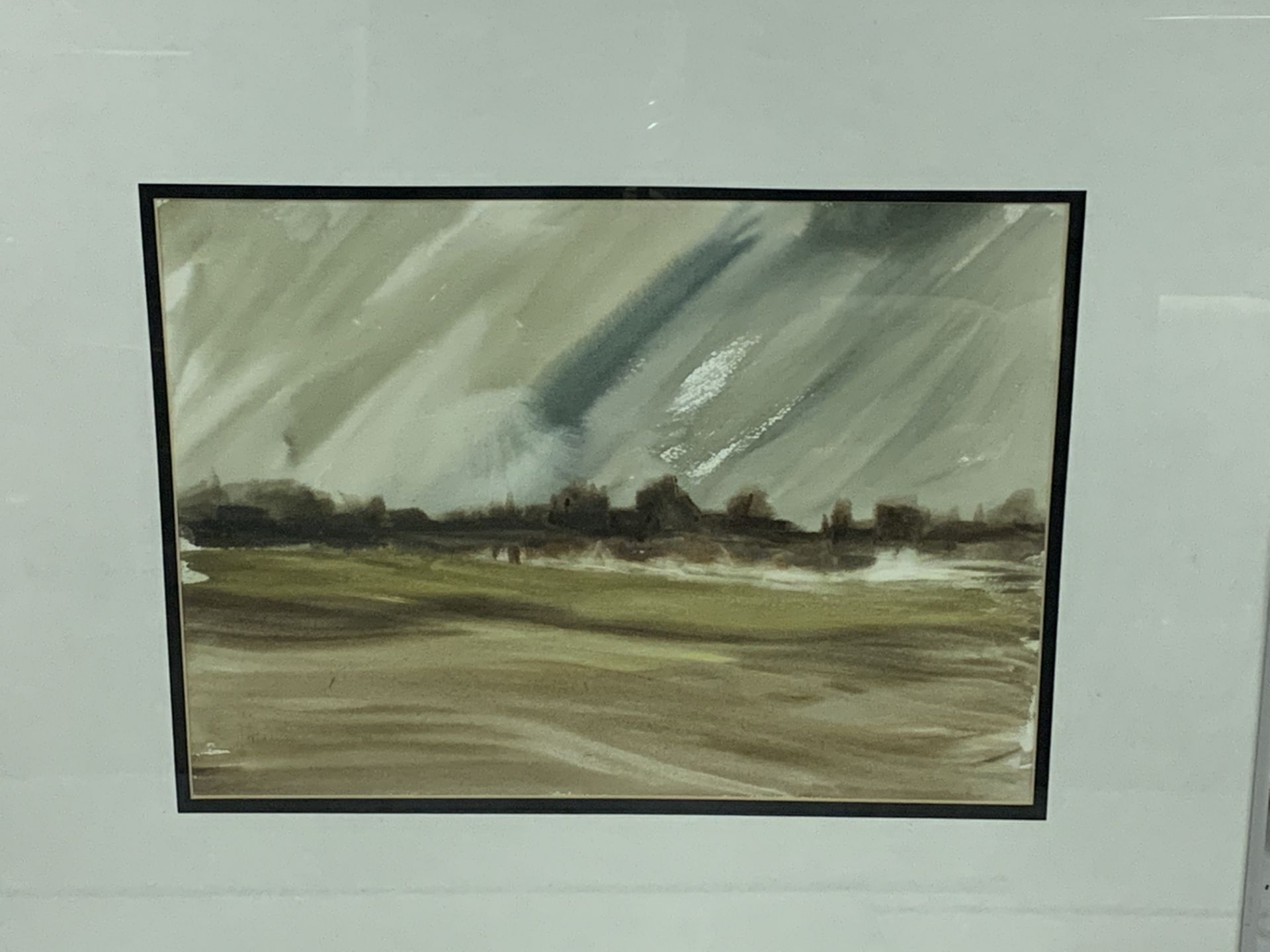 Three framed and glazed watercolours