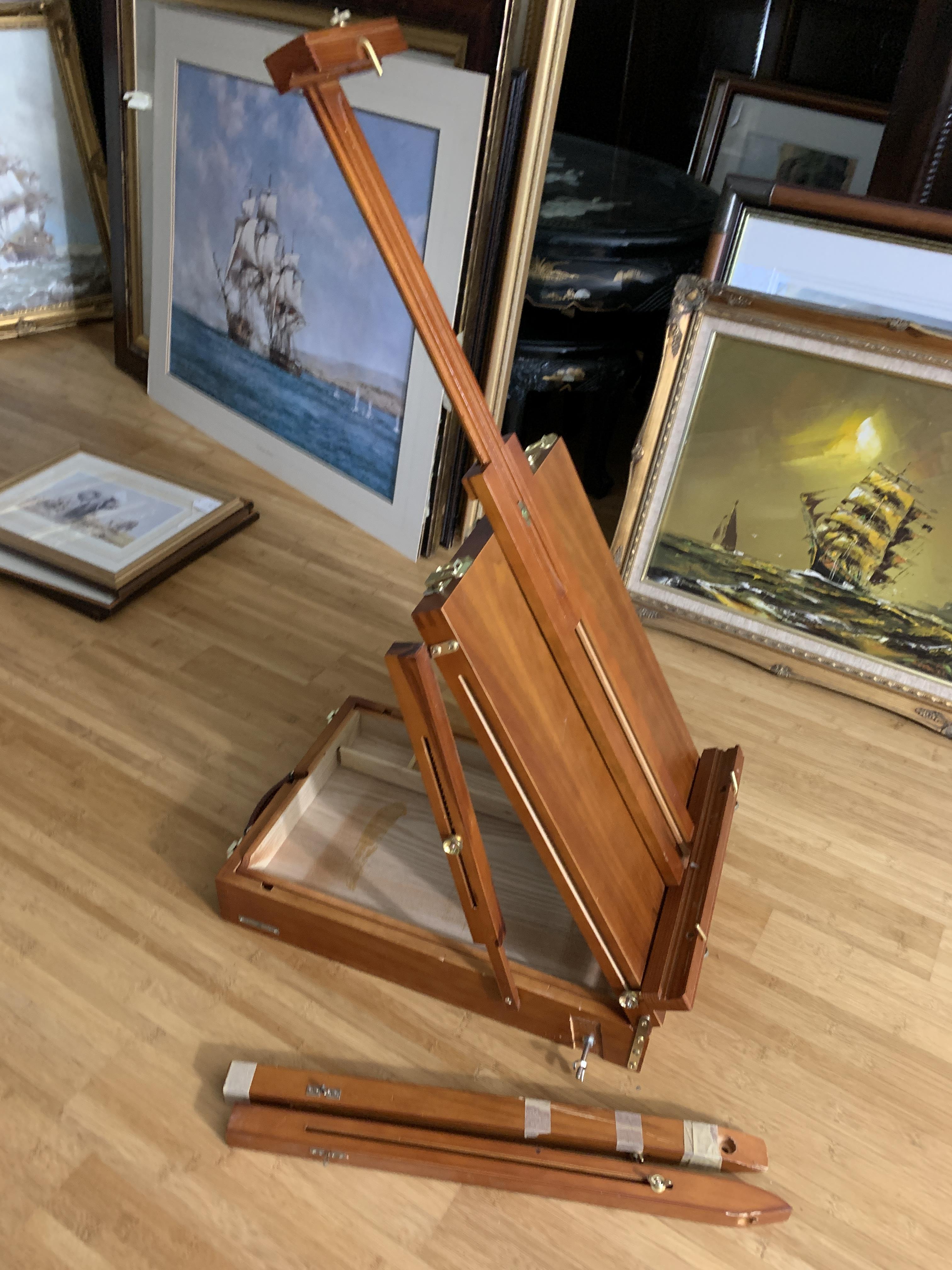 Artist's paintbox cum easel - Image 2 of 2