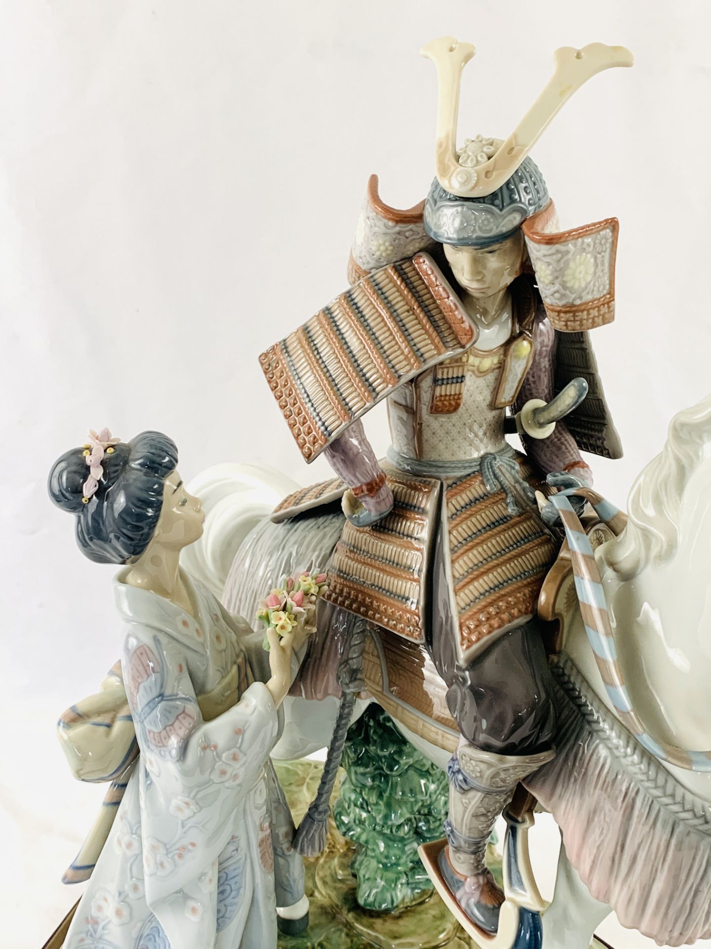 Lladro 'Farewell of the Samurai' figure - Image 2 of 8