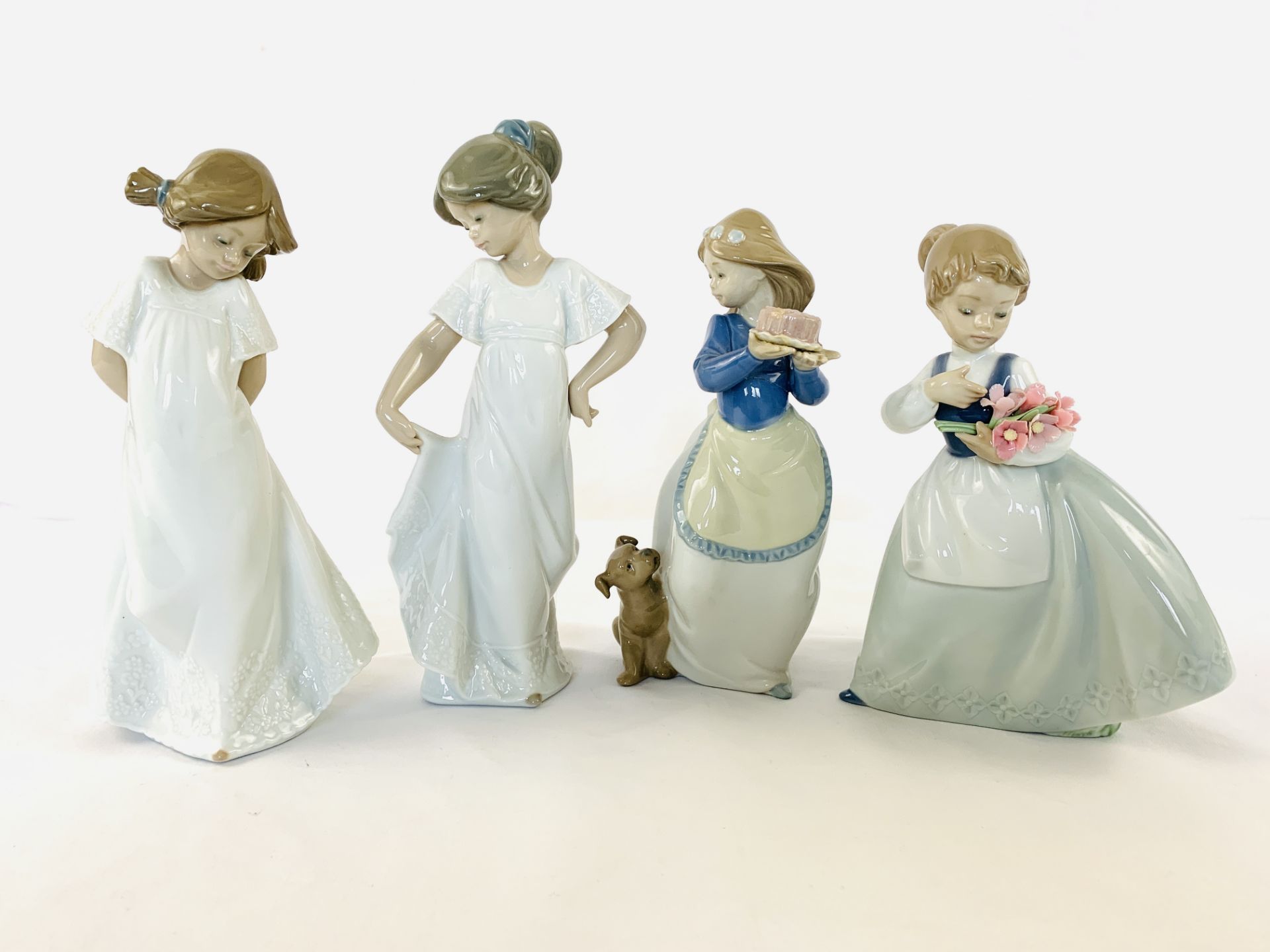 Four Nao figures of girls - Image 3 of 3