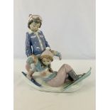 Lladro 'One More Try' figure