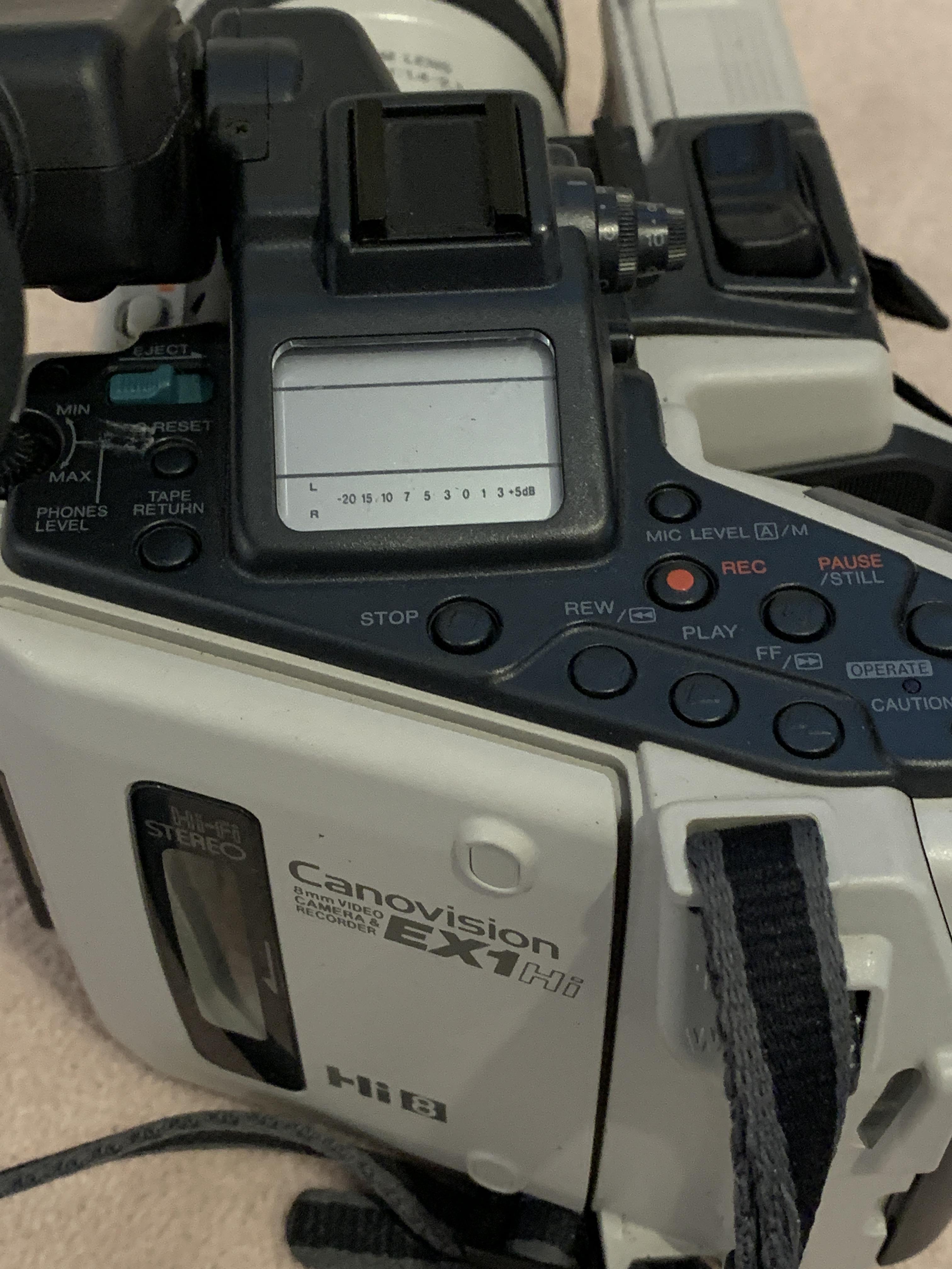 Canon Canovision EX1 HI8, together with a collection of camera equipment - Image 3 of 13