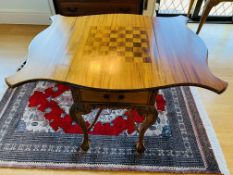 Hardwood dropside table