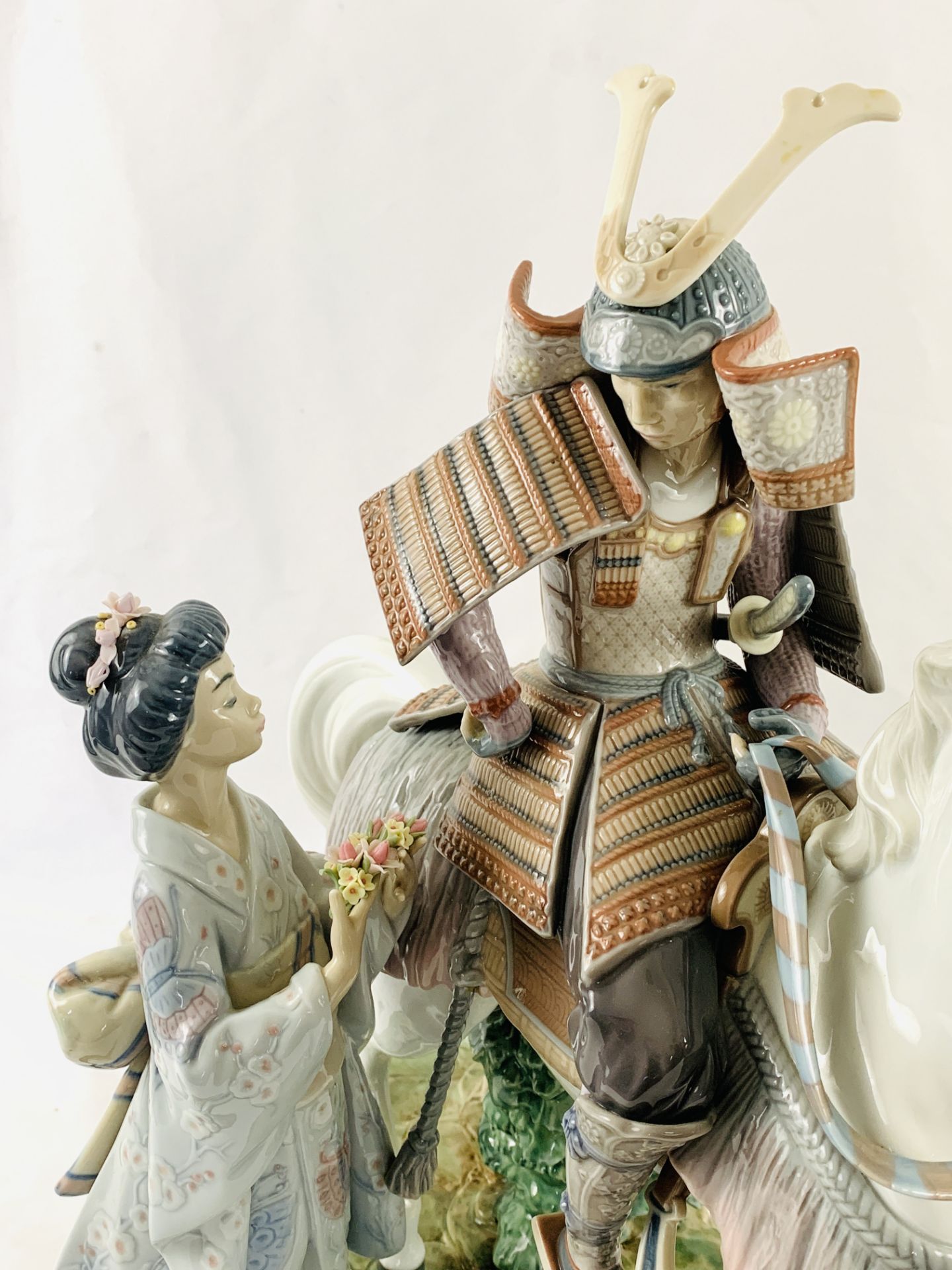 Lladro 'Farewell of the Samurai' figure - Image 5 of 8