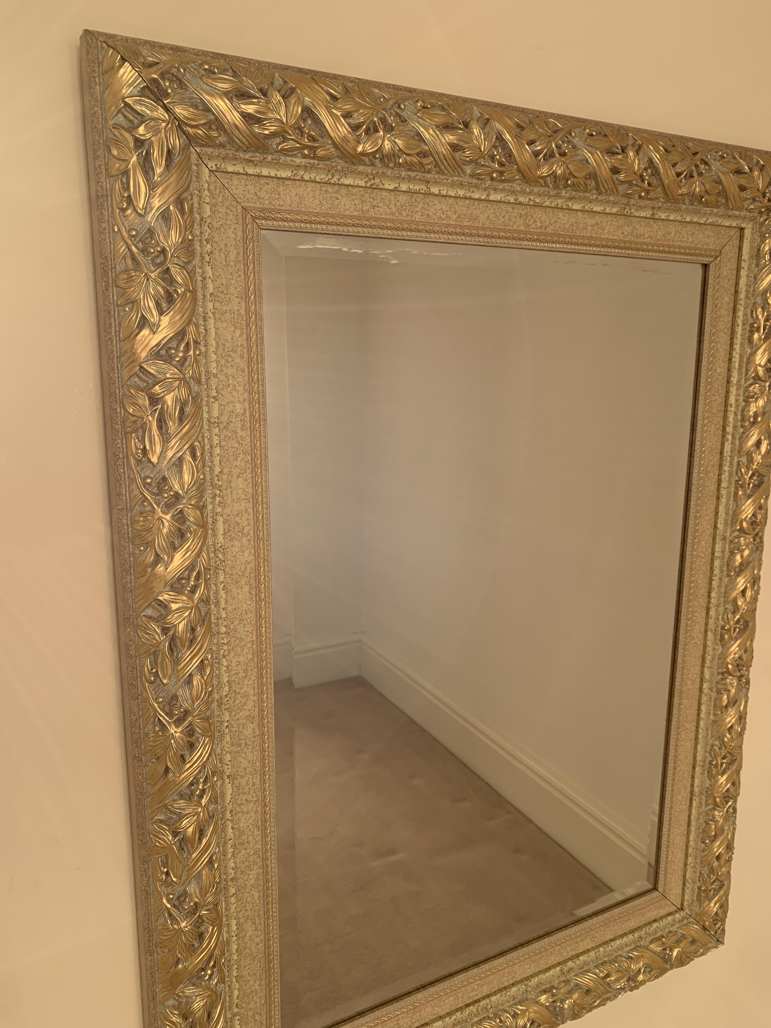 Gilt frame wall mirror - Image 2 of 3