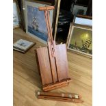 Artist's paintbox cum easel