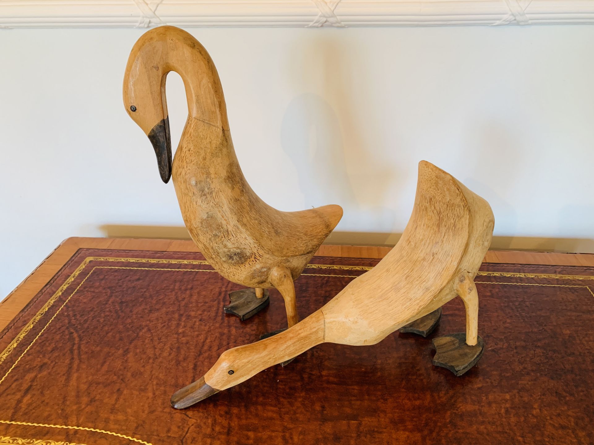 Two carved wooden ducks - Bild 4 aus 4
